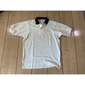 PRGR JAPAN Polo Dry shirt border white Size S.